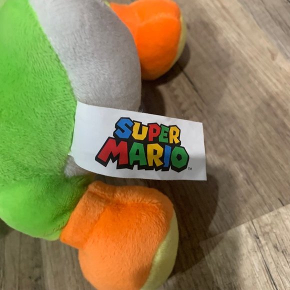 Super Mario World Plush Green Yoshi Soft Toy Stuffed Plush Animal Doll 12" - Picture 5 of 6